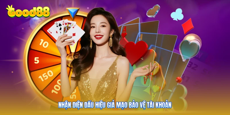 Nhận diện dấu hiệu giả mạo bảo vệ tài khoản