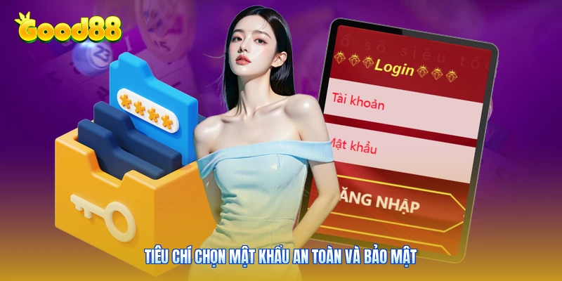 Tiêu chí chọn mật khẩu an toàn và bảo mật
