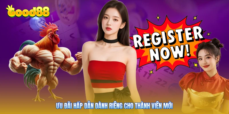 Ưu đãi hấp dẫn dành riêng cho thành viên mới